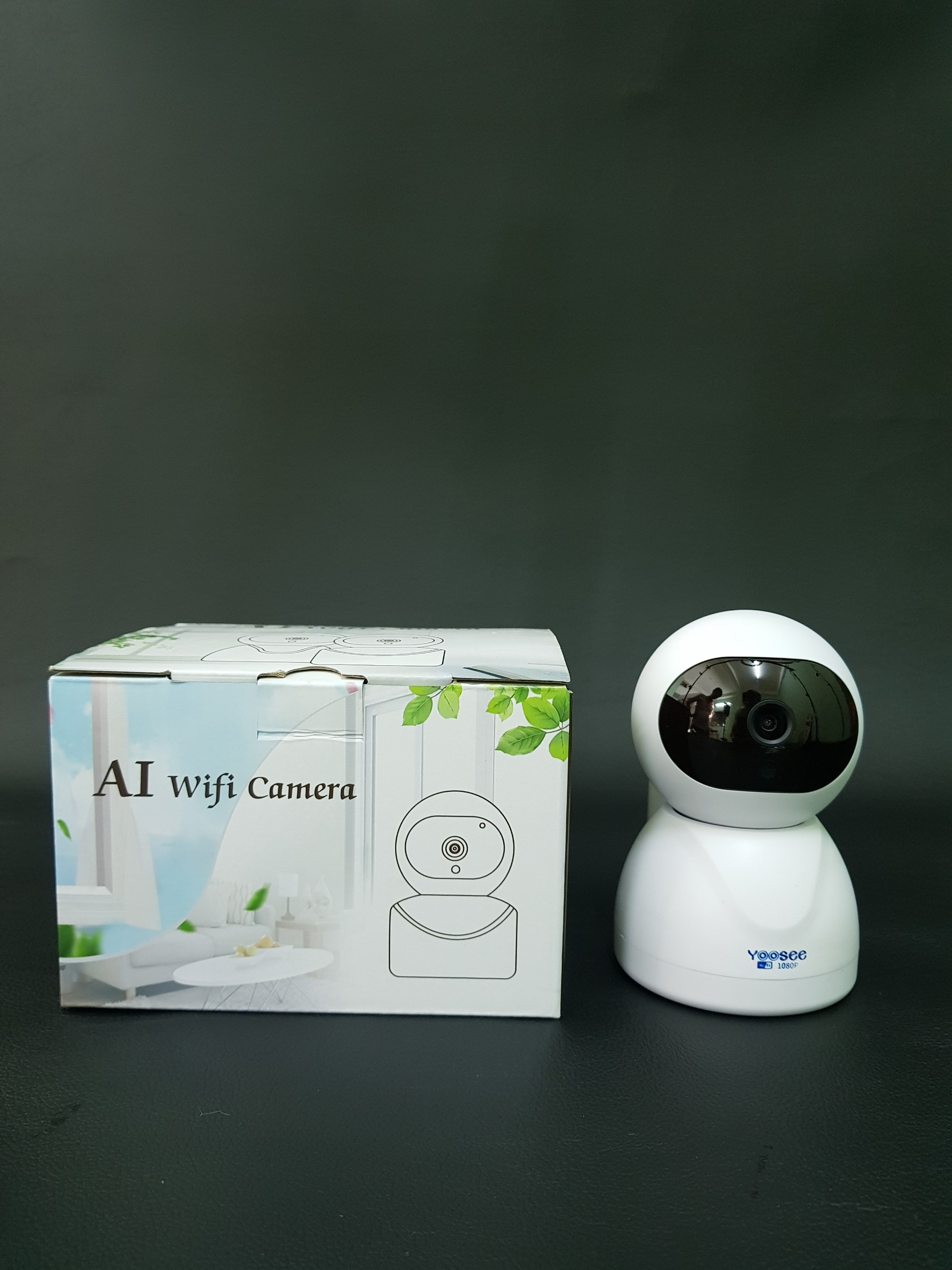 Camera IP Không Dây HWK205 FullHD 2.0 cảnh báo chuyển động tích hợp hồng ngoại dùng ứng dụng Yoosee - Hàng nhập khẩu