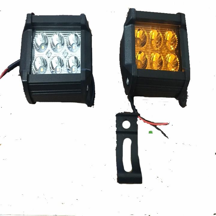 Đèn trợ sáng C6 CHỮ NHẬT, ánh sáng ƯU VIỆT, phù hợp MỌI CUNG ĐƯỜNG -DC6CN