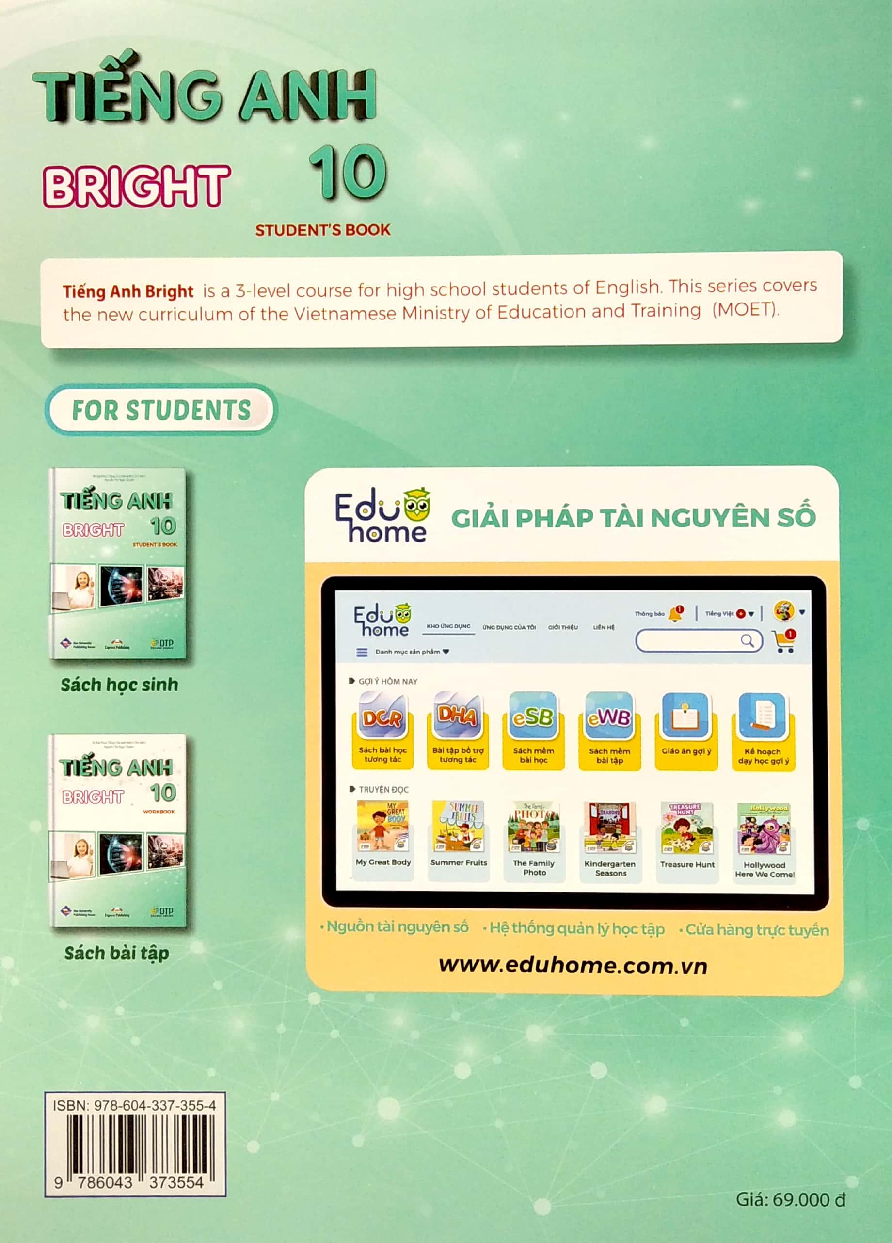 Tiếng Anh 10 Bright - Student's Book