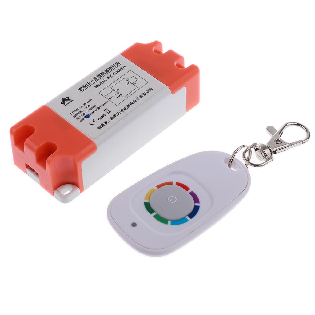 433Mhz Không Dây Điều Khiển Từ Xa Tự khóa Module Relay Cửa Khóa Cổng