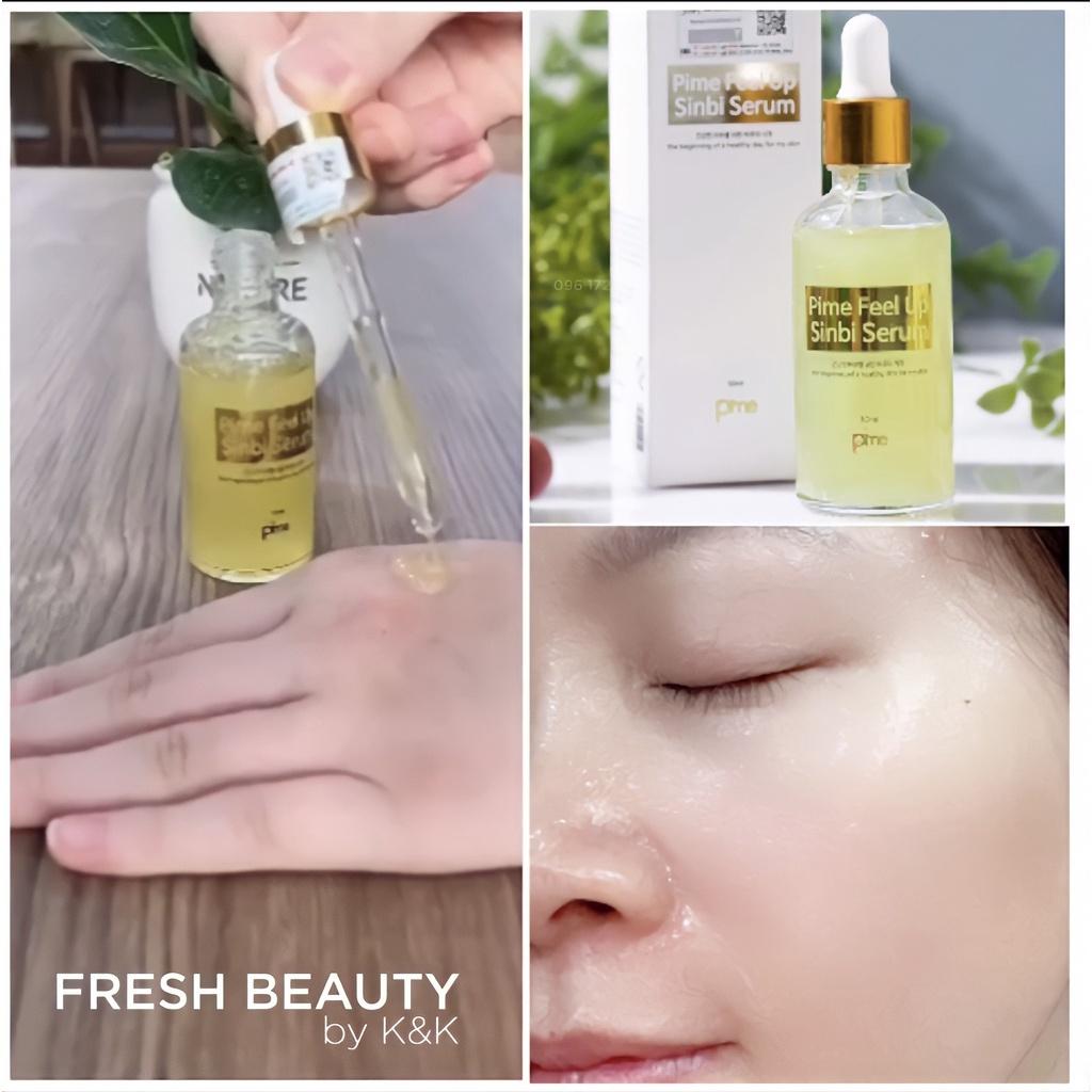 Set hỗ trợ mờ nám, tàn nhang Pime chứa tinh chất tự nhiên tái tạo, dưỡng trắng căng bóng