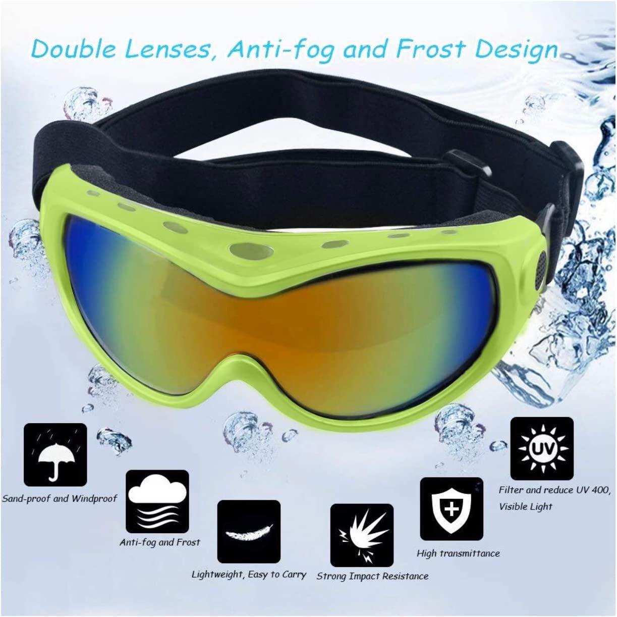 Dog Goggles Dog Sunglasses có thể điều chỉnh dây đeo cho kính râm UV
