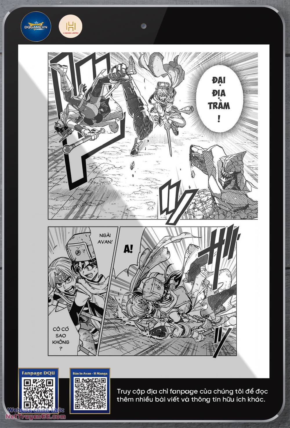 dragon quest - dũng giả avan và ngục viêm ma vương chapter 35 4