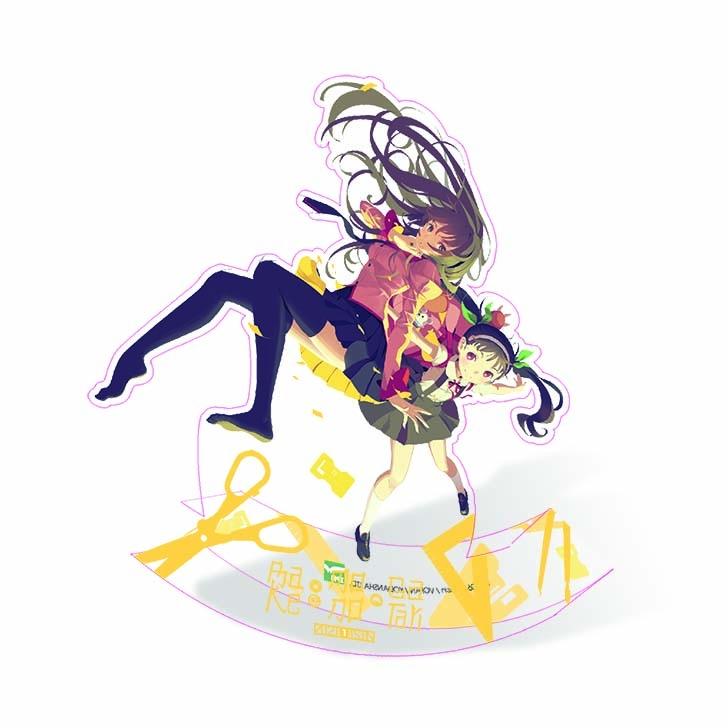 BAKEMONOGATARI 1 - Bản Giới Hạn Có Box Ver B: Standee Bập Bênh + Postcard Ver B (Hachikuji)