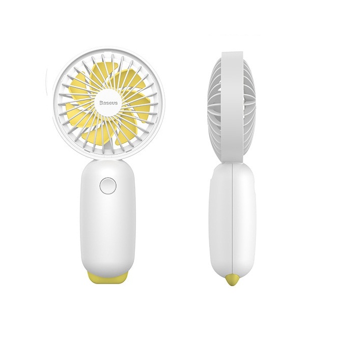 Quạt mini cầm tay Baseus Bionic Firefly 3 chế độ làm mát và đèn led đơm đớm - Hàng chình Hãng