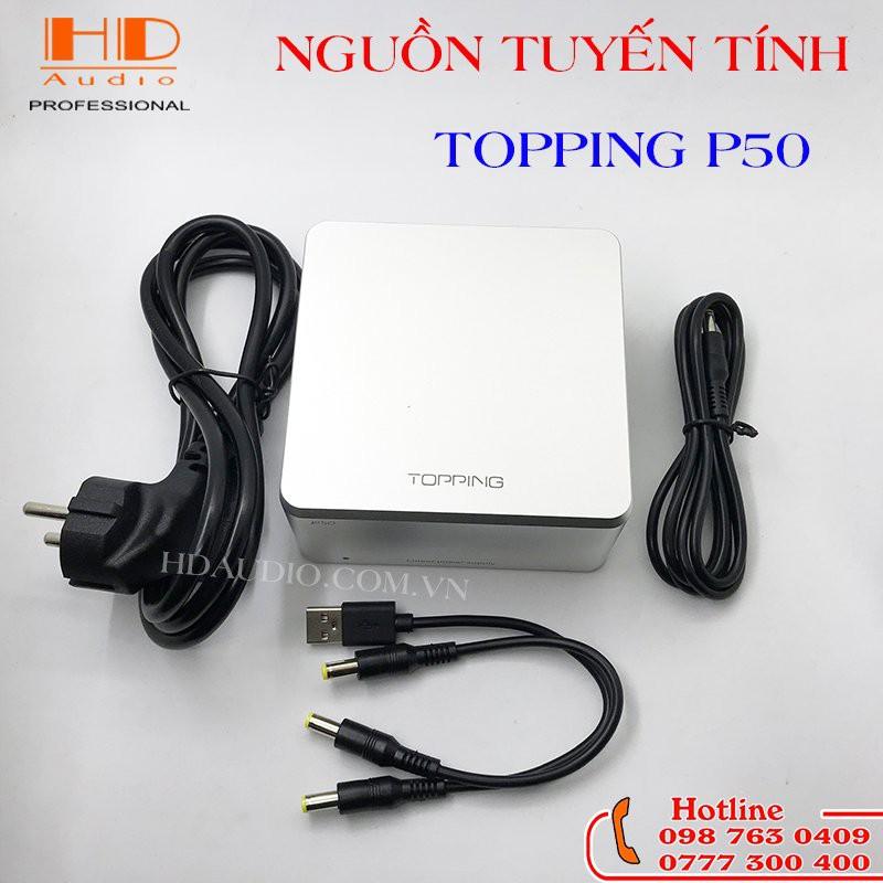 Bộ Cấp Nguồn Tuyến Tính Topping P50 - Hàng Chính Hãng 100%