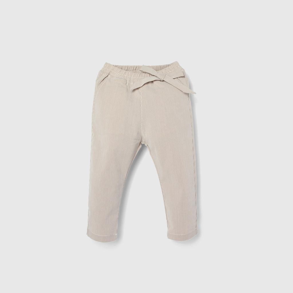 Quần dài khakis BAA BABY phối nơ cho bé gái từ 1-7 tuổi - GT-QU17D