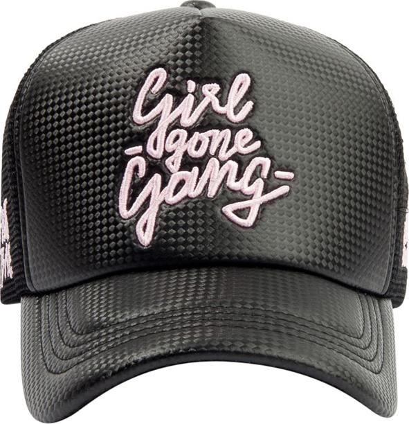 PREMI3R Mũ lưỡi trai Nón Meshcap PREMI3R Hypebae Girlgang FL446 - Đen Hồng mũ lưỡi trai phong cách hàn quốc nón thương hiệu chính hãng