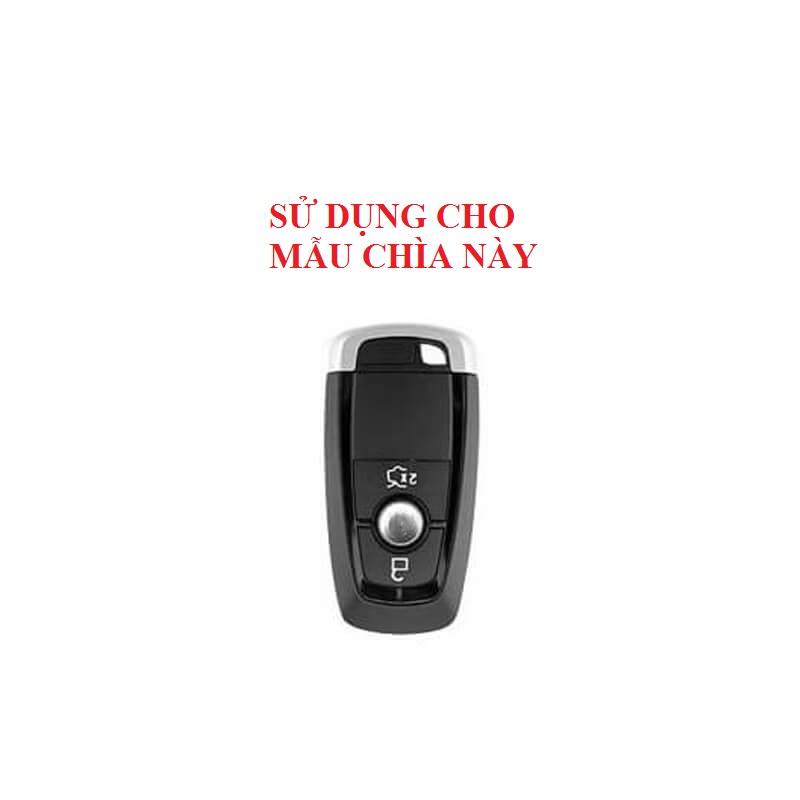 Bao Da Chìa Khóa Cho Xe Ford Ecosport, Everest, Ranger, Explorer (Da Thật)