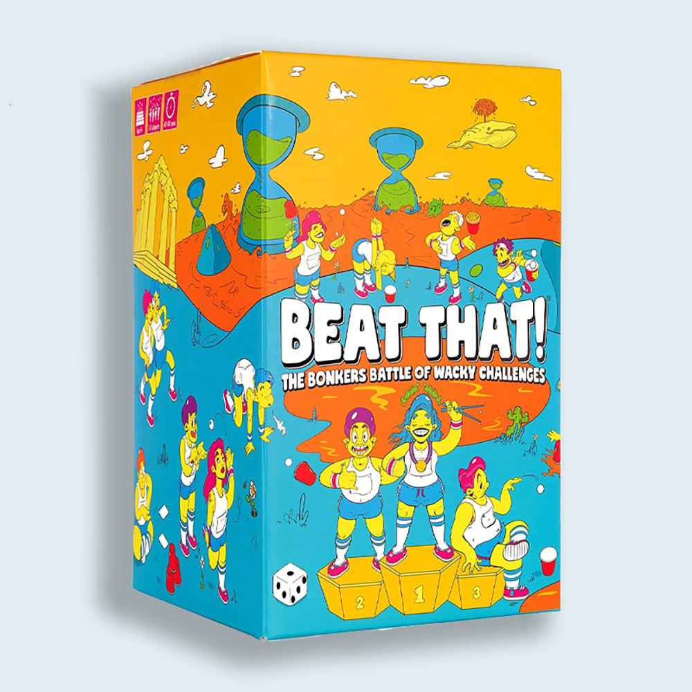 Bộ Trò Chơi Board Game Beat That! - The Bonkers Battle of Wacky Challenges