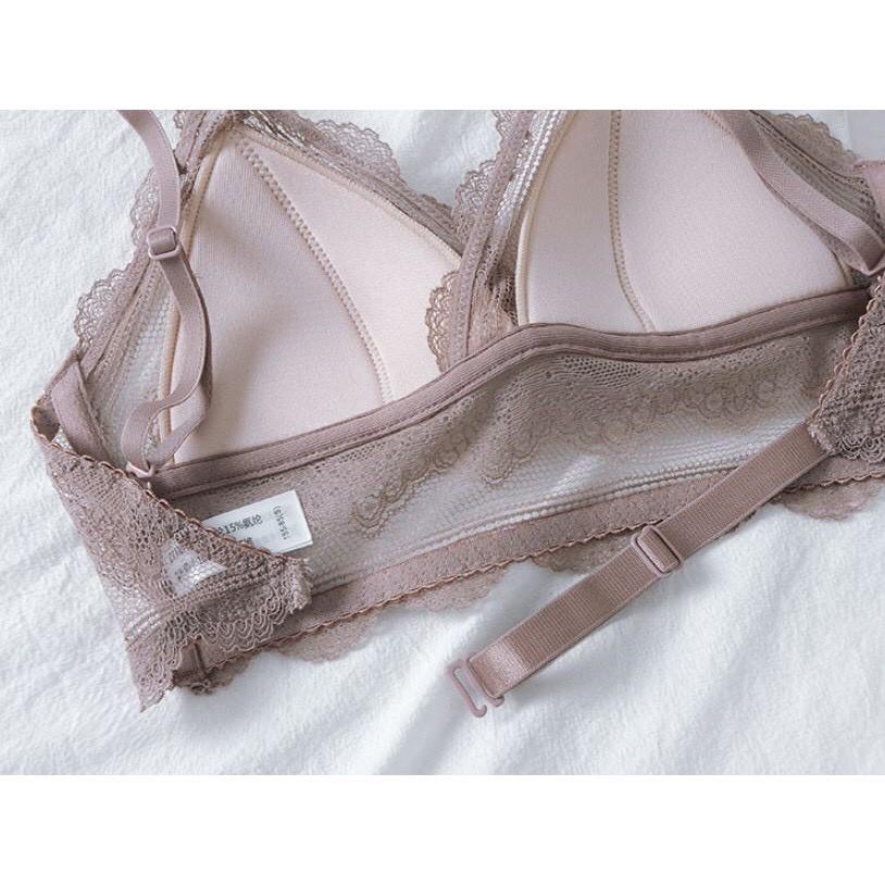 Bralette Ren Lưới Hở Lưng Sexy Mới ( mã B320)