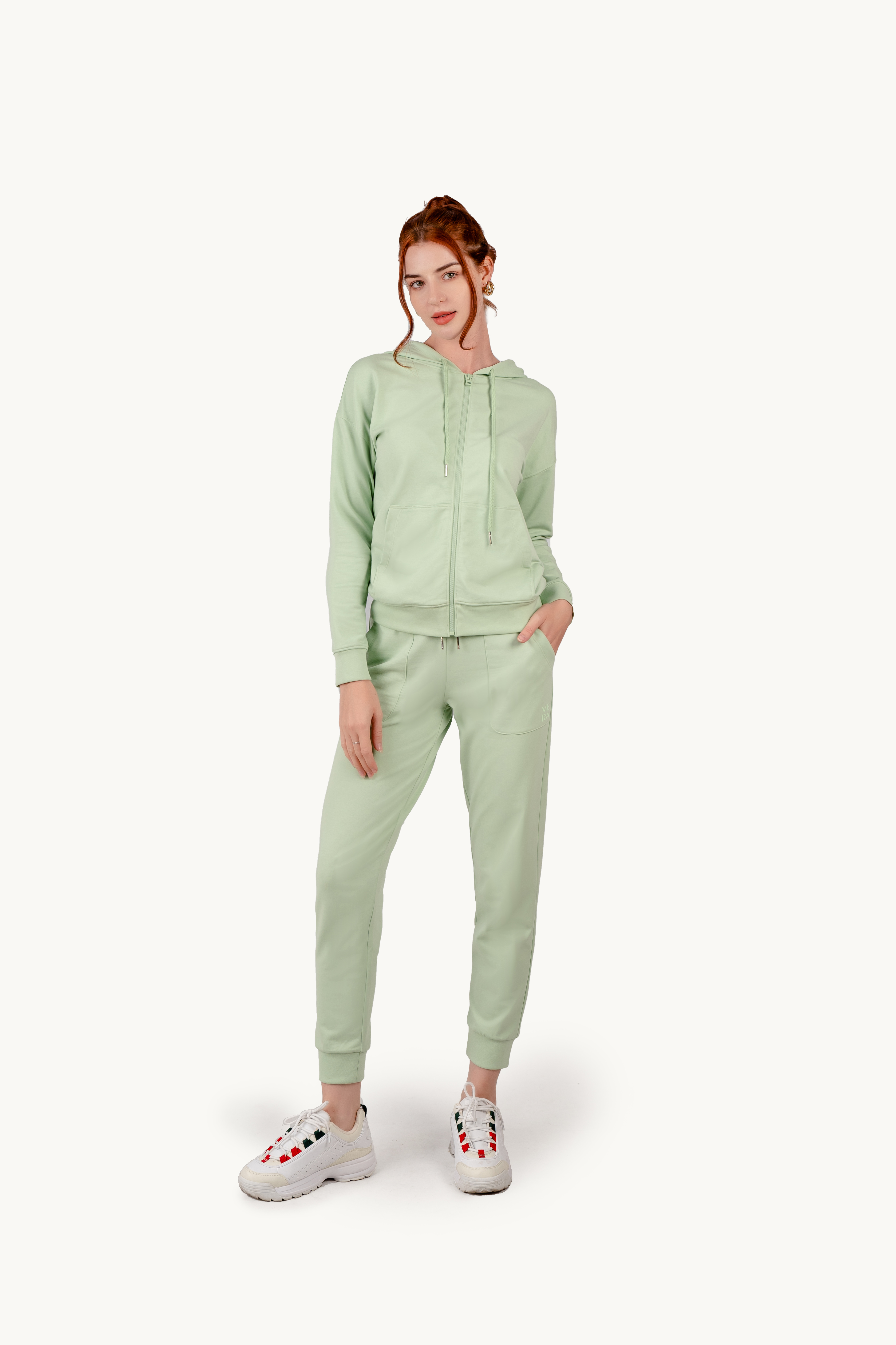 Áo Hoodie Jacket Vera vảy cá trơn - V0431