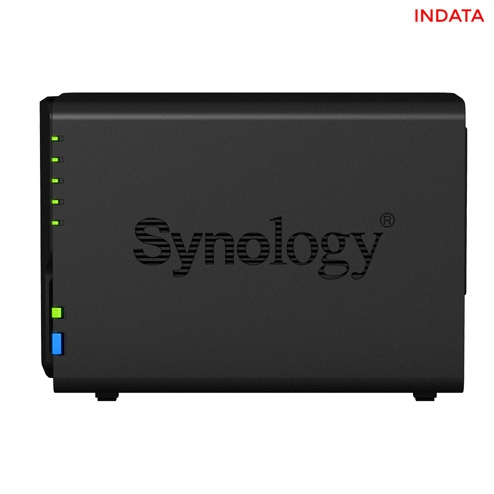 Bộ lưu trữ mạng NAS Synology DS220+ CPU 2-core 2.0GHz, RAM 2 GB, LAN 2x 1GbE, 2 khay ổ cứng - Hàng chính hãng