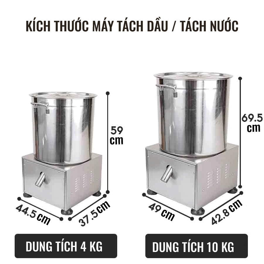 Máy Tách Dầu/ Máy Tách Nước SGE OS04/ OS10 Công Suất Cao Tốc Độ Tách Nhanh Dễ Sử Dụng Vệ Sinh Có Tái Sử Dụng Dầu Đã Tách