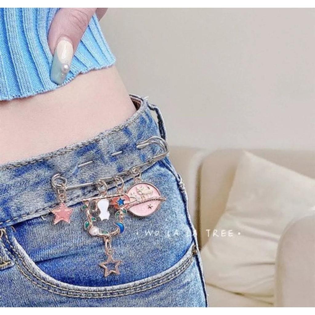 Ghim cài cho quần rộng tạo điểm nhấn - UniLabel