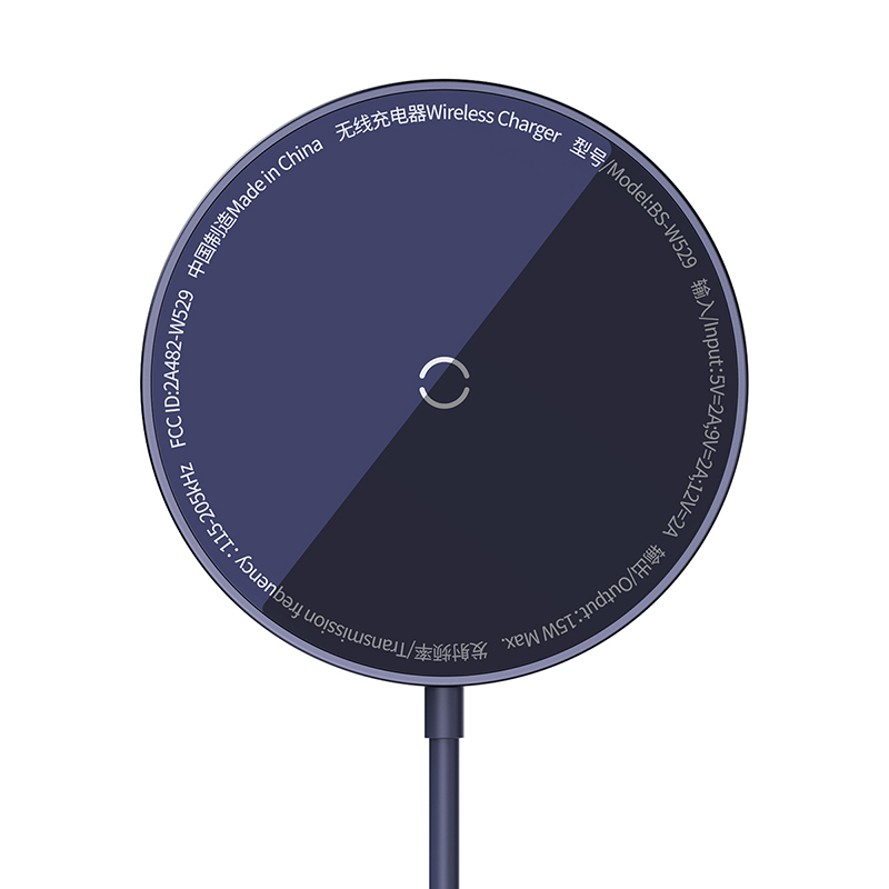 Đế Sạc Nhanh Không Dây Baseus Simple Mini3 Magnetic Wireless Charger 15W