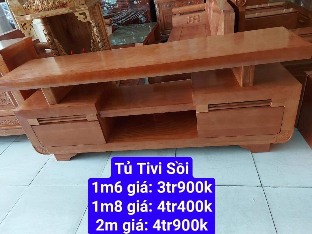 Tủ tivi -Kệ ti vi gỗ sồi nhiều kích thước