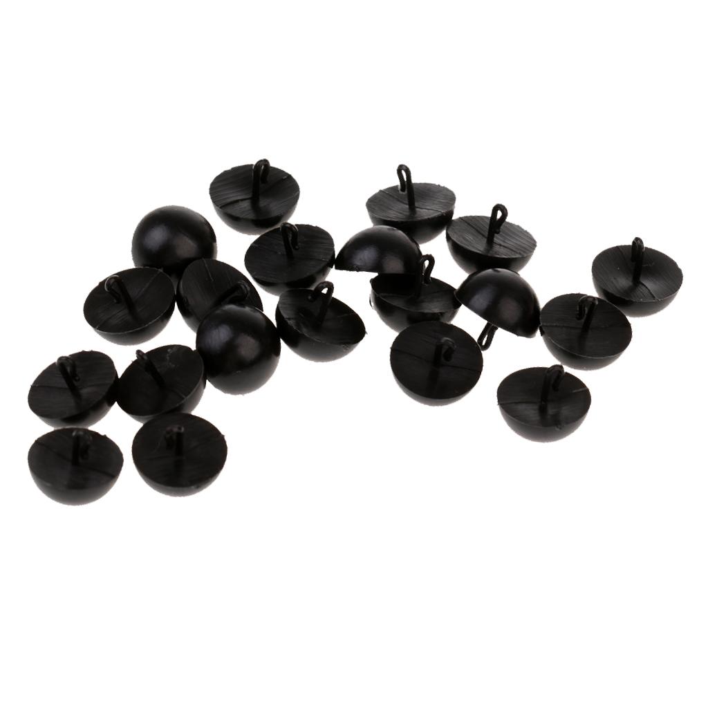 20pcs Boilie Bait Hair Rig Stops Barbel Carp Fishing Terminal Tackle Red