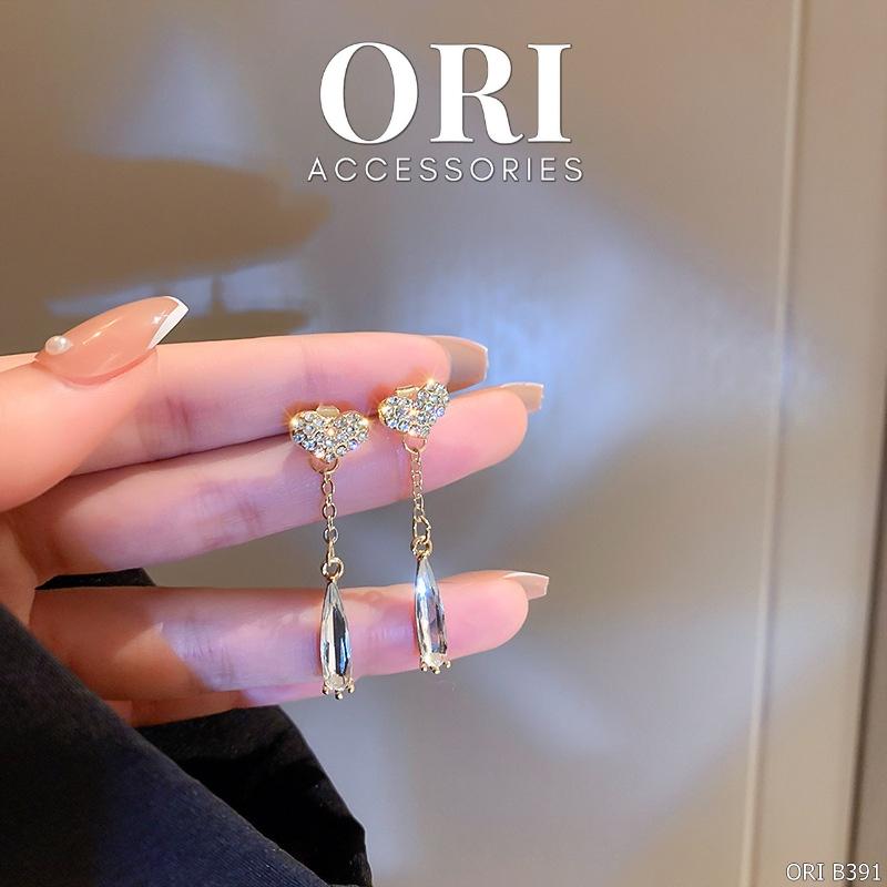 Bông tai nữ dáng dài Alethea thời trang xinh xắn ORI ACCESSORIES B391