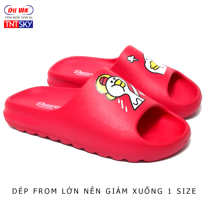 Dép nữ DUWA TNT001S – Hàng chính hãng - Quai ngang đế bánh mì siêu nhẹ