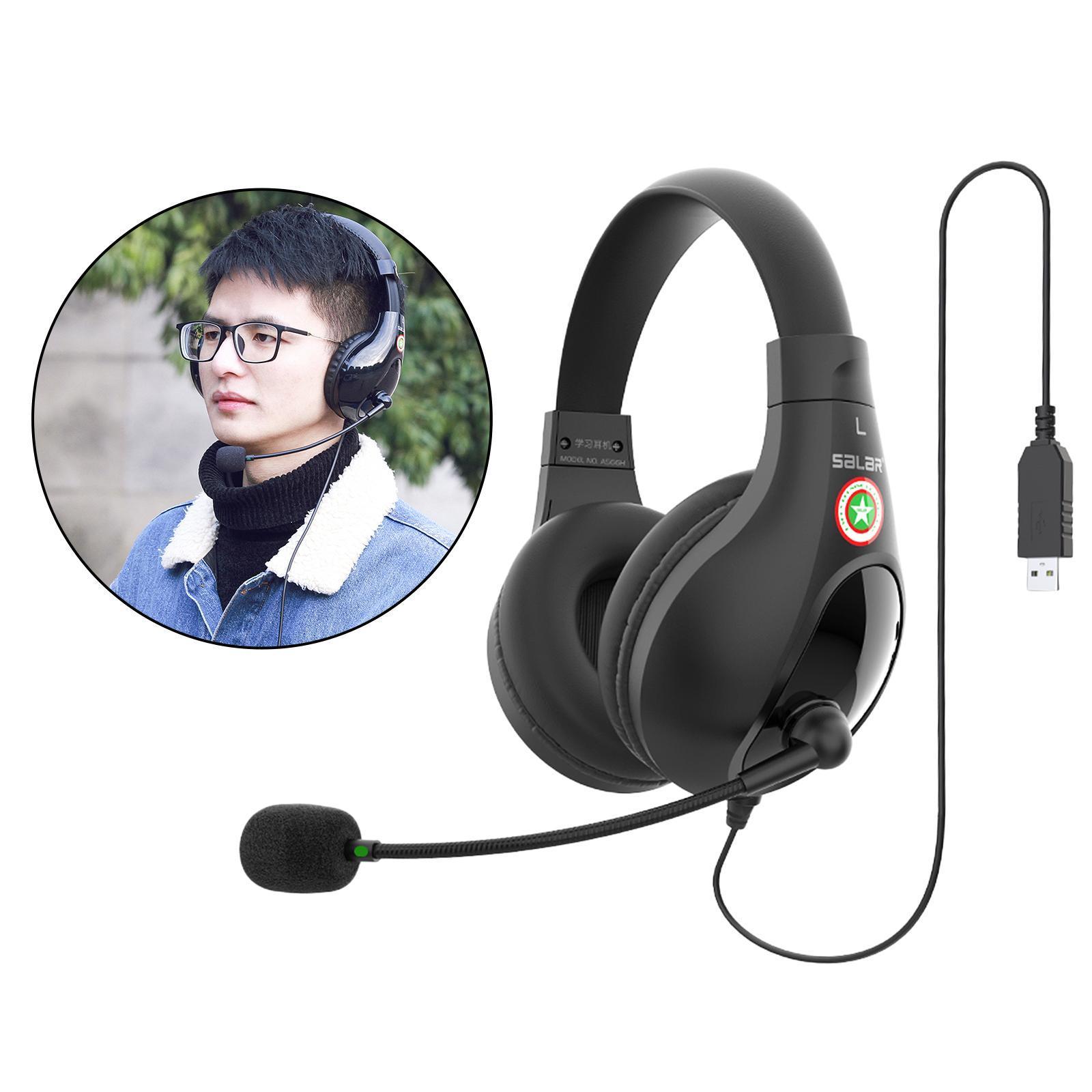 Student Headphones with Micophone Adjustable Comfortable Headset for School