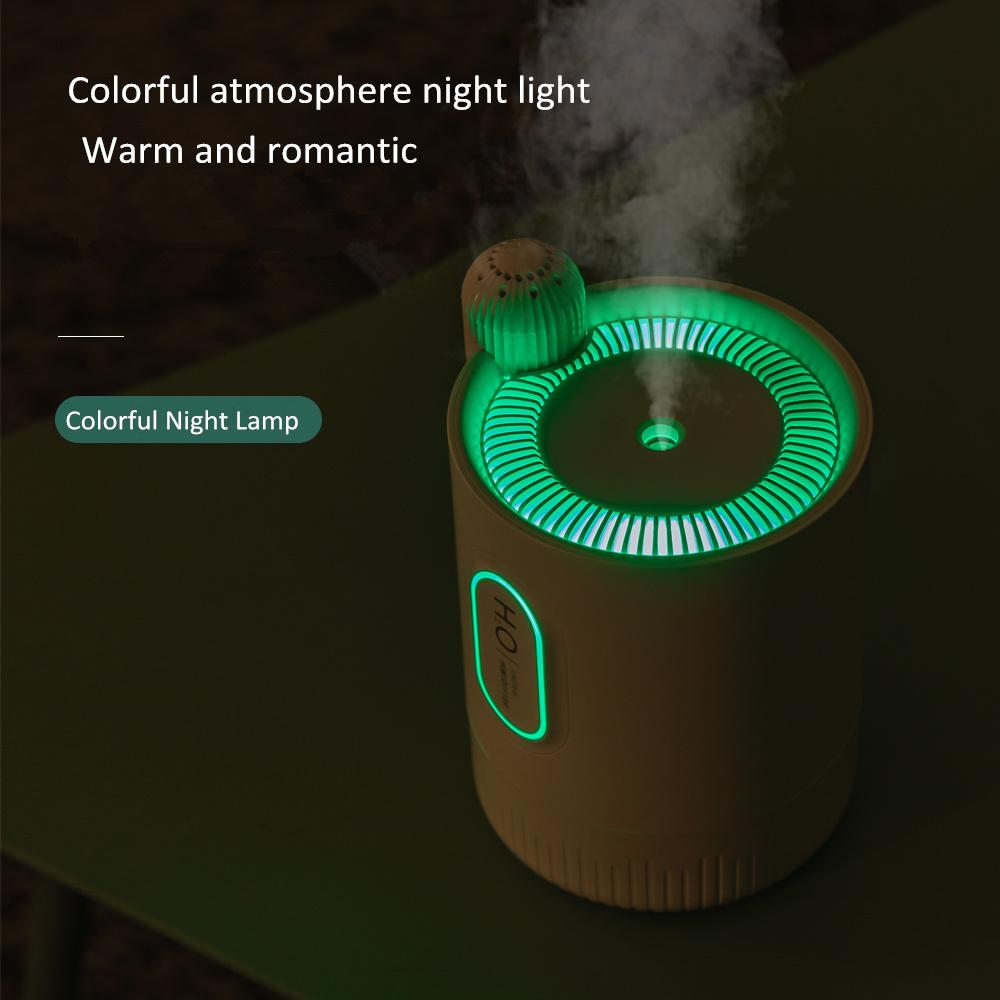 Không dây Xương Rồng Máy Tạo Độ Ẩm Không Khí H2O Di Động Siêu Âm Hương Thơm Khuếch Tán 2000mAh Pin Tinh Dầu Humidificador Cho Nhà Xe Ô Tô