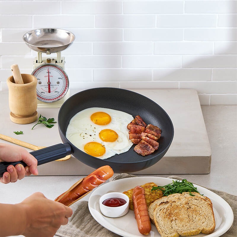 Chảo Chống Dính LocknLock Hard &amp; Light Pro Frypan, Hàng Chính Hãng, Dùng Được Mọi Loại Bếp - JoyMall