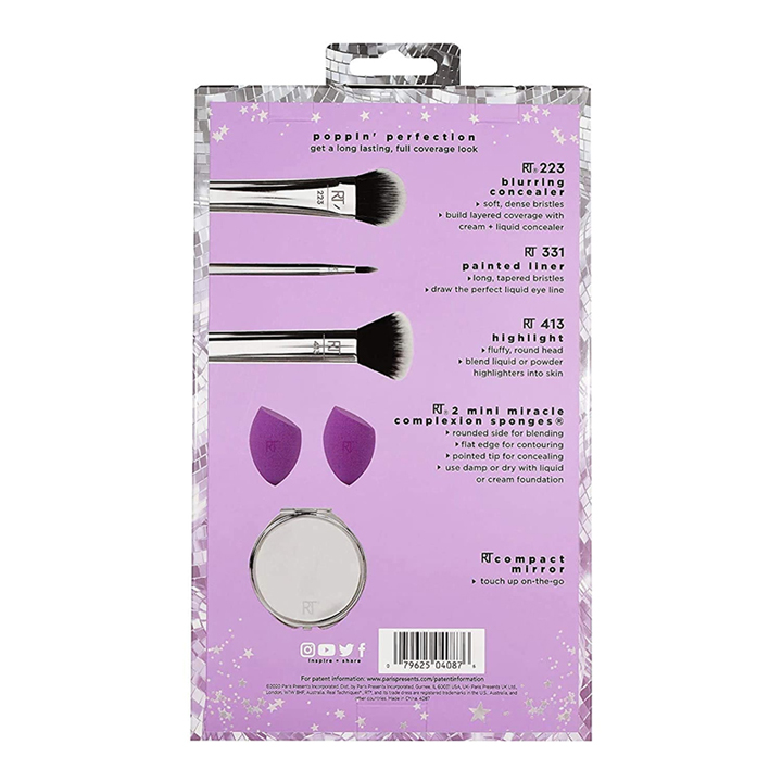 Bộ Cọ Real Techniques Poppin Perfection Makeup Brush Set