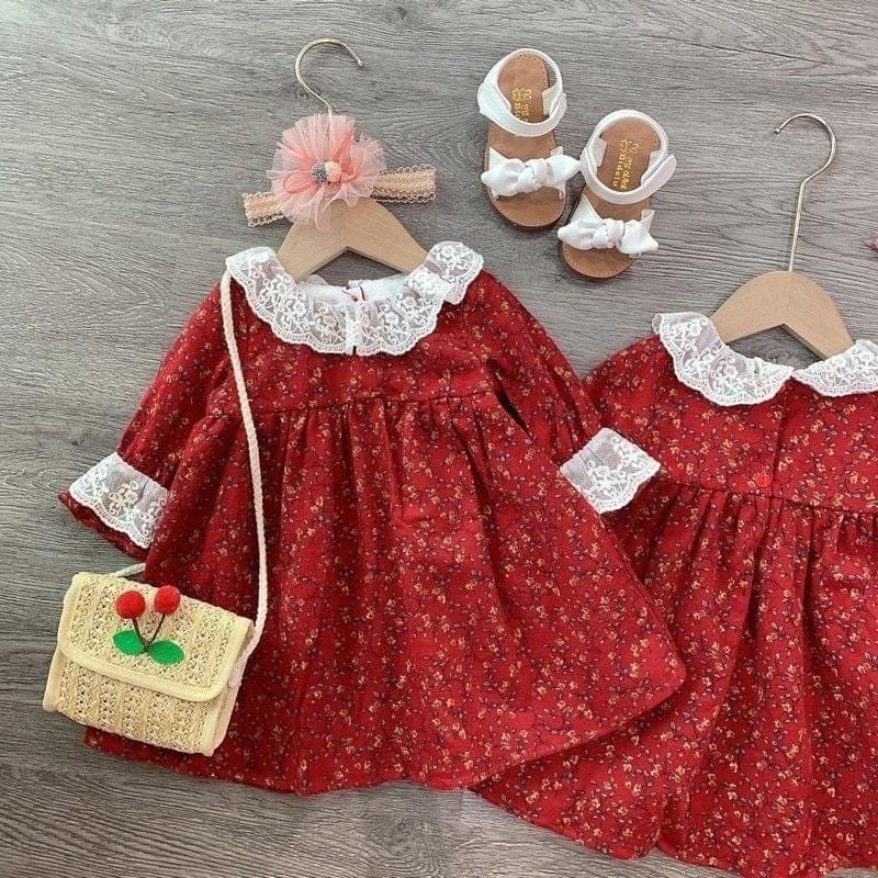 Bela vnxk-Váy hè cho bé gái-Váy hoa nhí cho bé size từ 7 đến 35kg