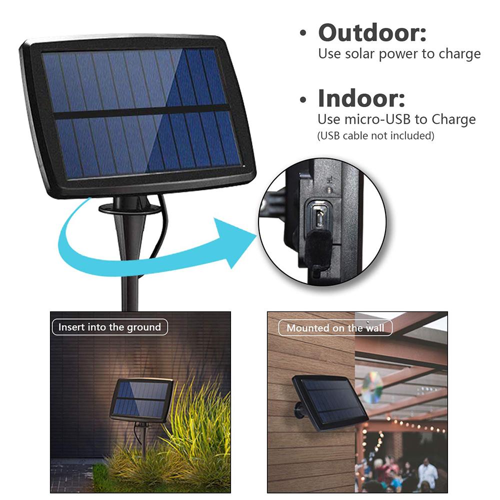 Đèn LED dây với 10 bóng đèn G40, tổng chiều dài khoảng 11 feet, thích hợp cho sử dụng trong gia đình hoặc thương mại