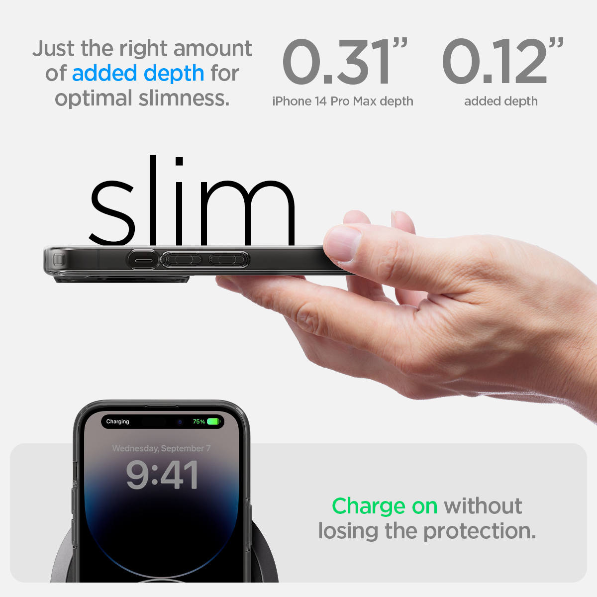 Ốp Lưng Spigen Dành Cho iPhone 14 ProMax Ultra Hybrid Zero ONE MAGFIT - Hàng Chính Hãng