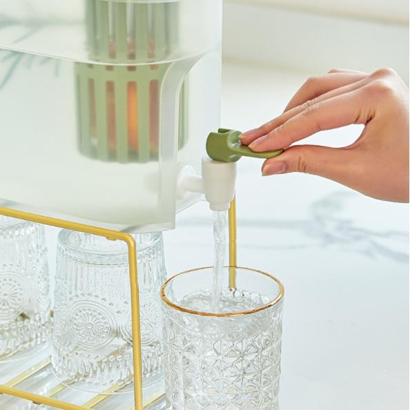 Bình nước 3.9L có vòi cao cấp dung tích lớn, bình đựng nước kèm lọc trà để tủ lạnh tiện dụng