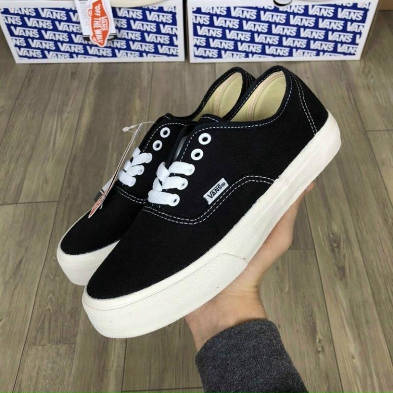 Giầy hàng chất lượng cao Giày Van Classic đen Vaul Caro buộc dây Old Skool