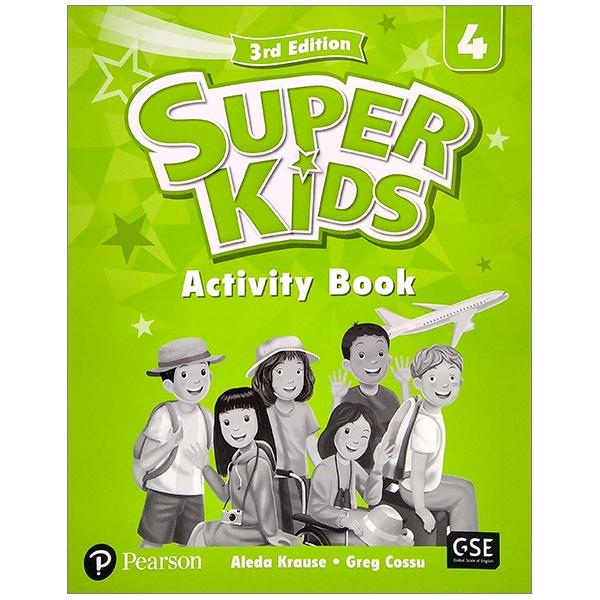 Superkids 3rd Activity Book Level 4