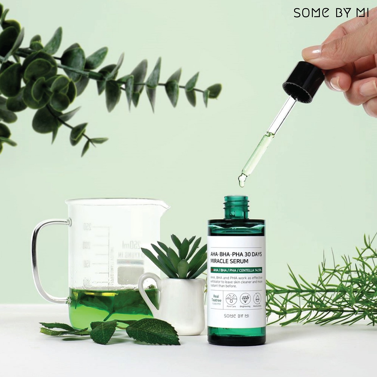 Combo 2 sản phẩm Tinh chất ngăn ngừa Some By Mi AHA-BHA-PHA 30 Days Miracle Serum 50ml và Kem Dưỡng ngăn ngừa Some By Mi AHA-BHA-PHA 30 Days Miracle Cream 50ml