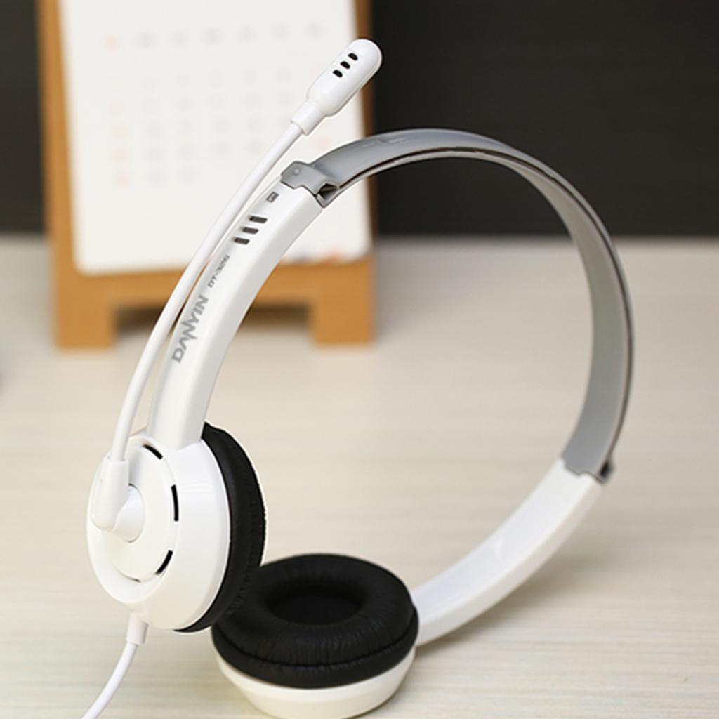 3.5mm   Children Headset Dual 3.5mm White