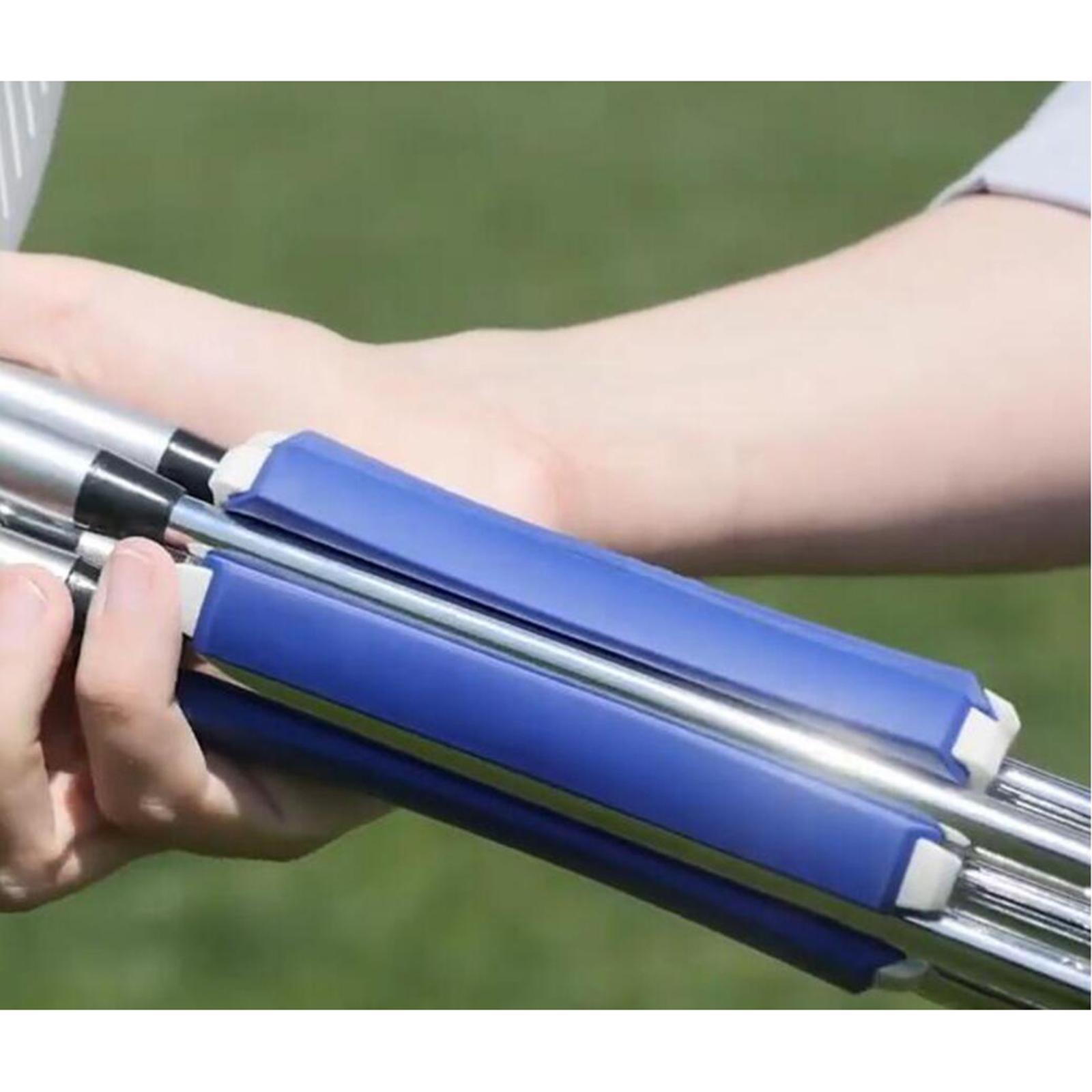 Golf Club Retainer Carrier Organizer Support Holder Divider White