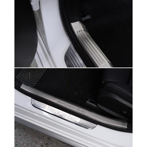 Ốp bệ bước ngoài cửa sau cho xe Mercedes Benz GLC Class