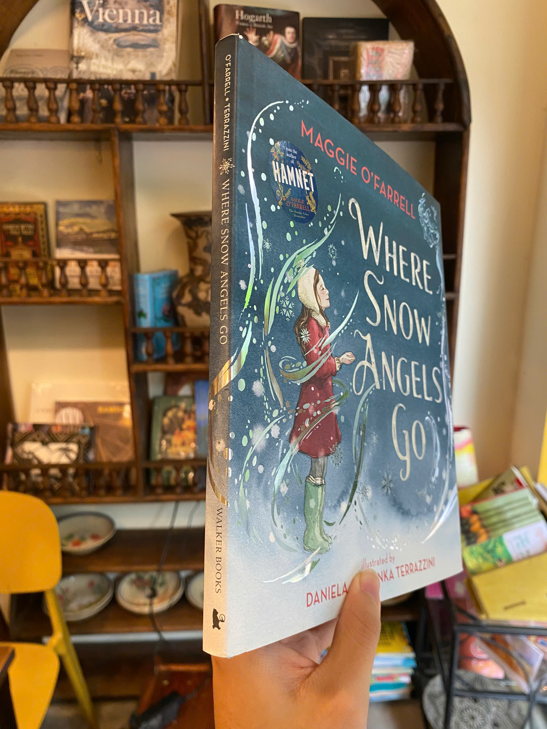 Sách - Where Snow Angels Go: A Delightfully Wintery Picture Book in English / Ngoại văn