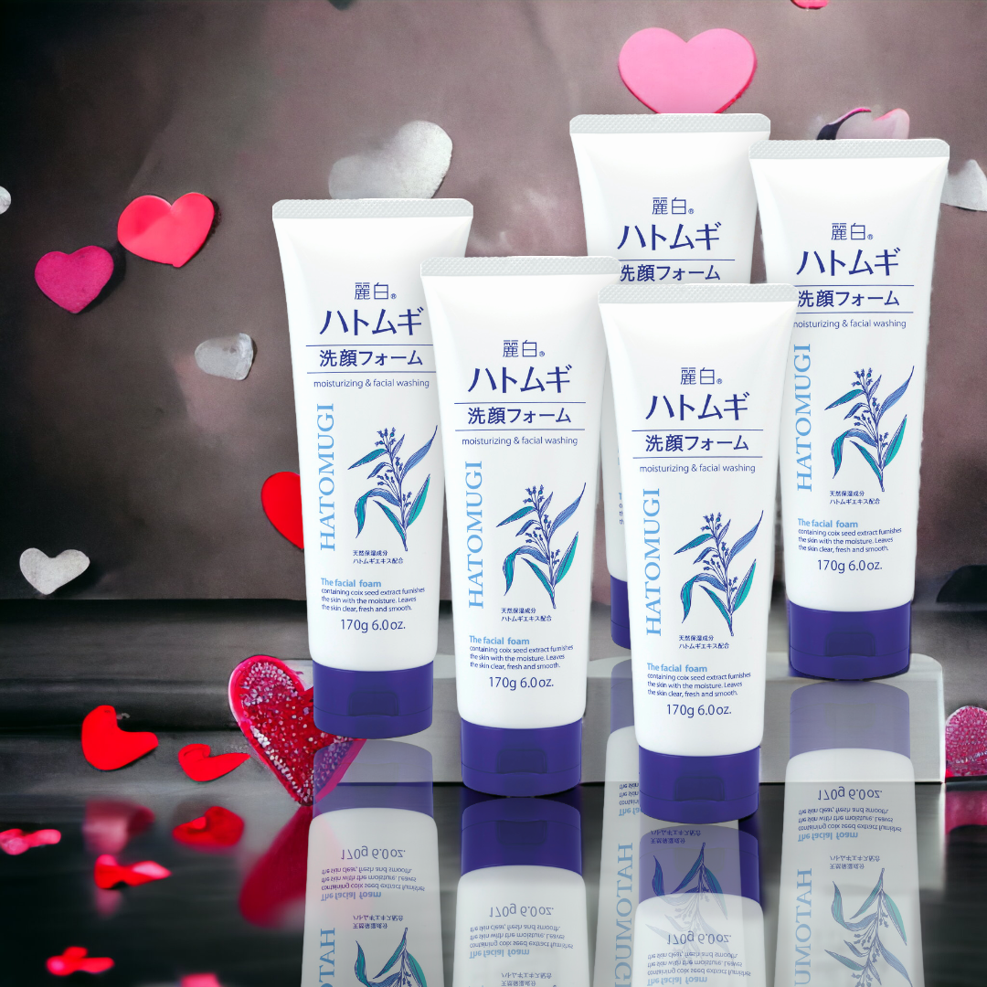 Sữa Rửa Mặt Hatomugi Facial Foam Dưỡng Ẩm Và Ngừa Mụn Chiết Xuất Hạt Ý Dĩ