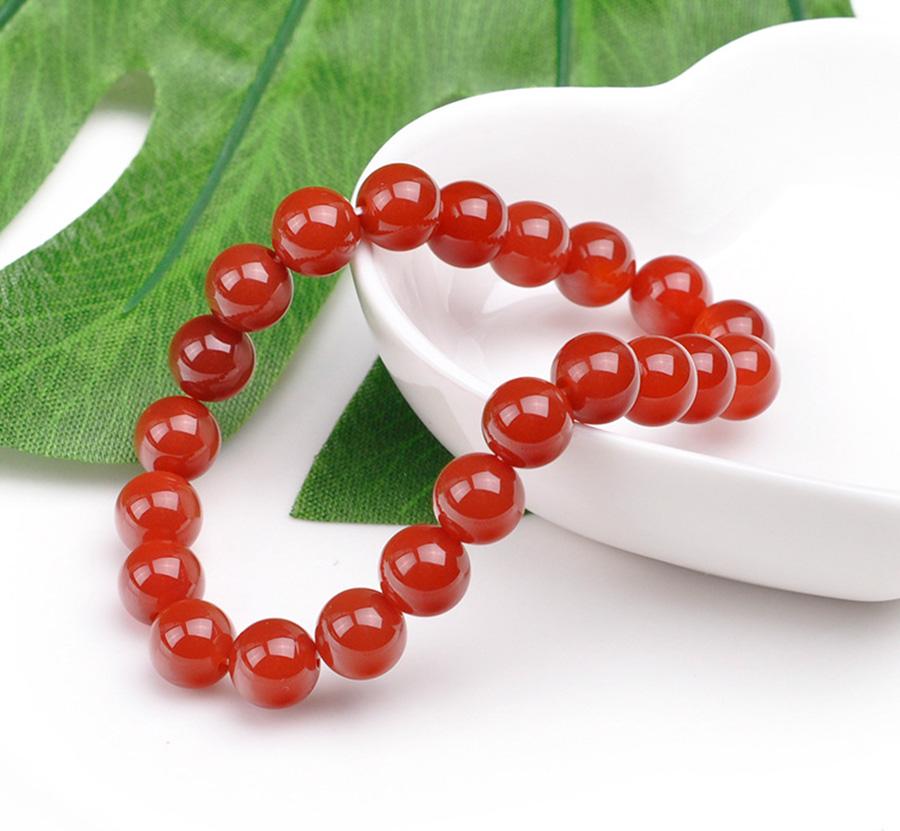 Vòng Tay Đá Mã Não Đỏ