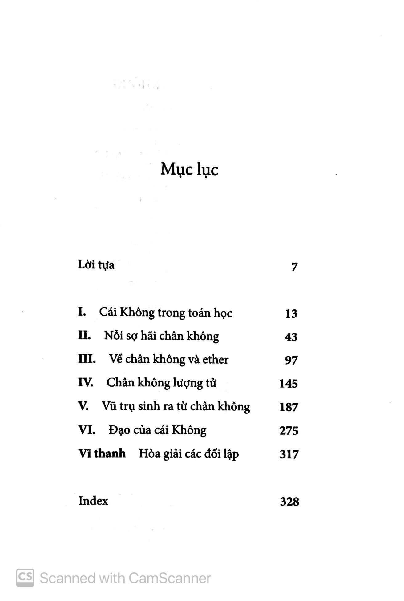 Sự Đầy Của Cái Không