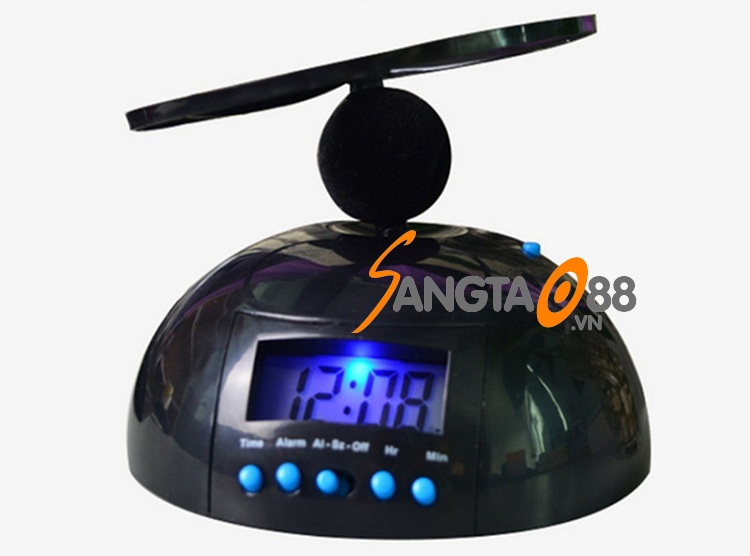 Đồng hồ công nghệ độc đáo báo thức thông minh, chính xác, độ nhạy cao Flying alarm clock (Tặng đèn pin mini bóp tay- giao màu ngẫu nhiên)