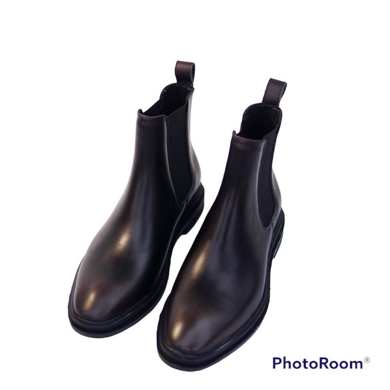 Chelsea Boots Nam cổ cao 3 màu ,giày da bò nappa nhập khẩu YouTus