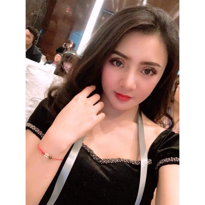 VÒNG TAY CHỈ ĐỎ KIM TIỀN BẠC HẠT PHONG THỦY