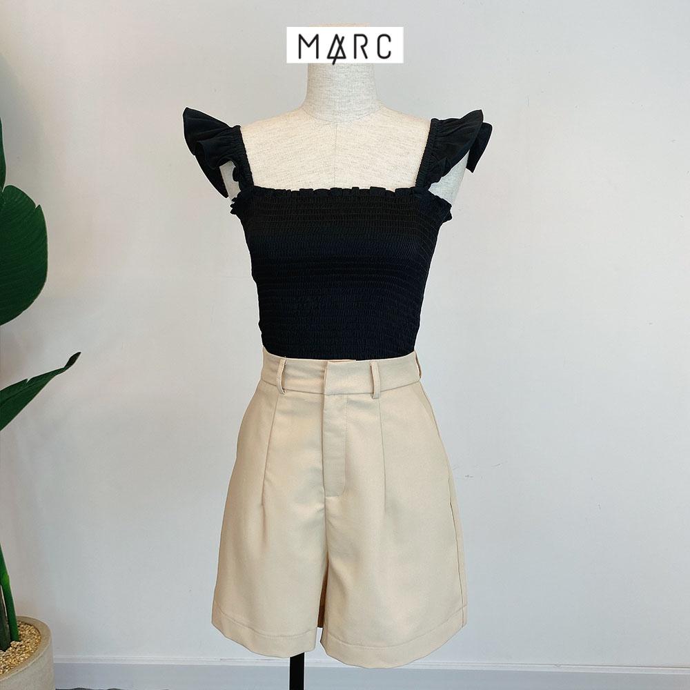 Áo kiểu nữ MARC FASHION ôm smocking tay con FAVH0503