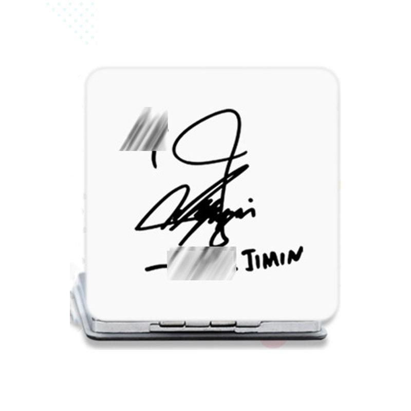 Gương mini bỏ túi Jimin BTS gương vuông