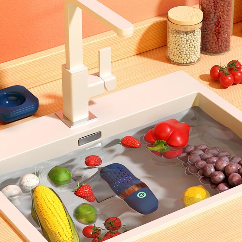 Máy rửa rau quả máy khử trùng, tiệt trùng hoa quả, thực phẩm tự động bằng công