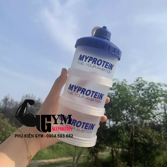 Hộp Đựng Whey 3 Ngăn Storage Boxes