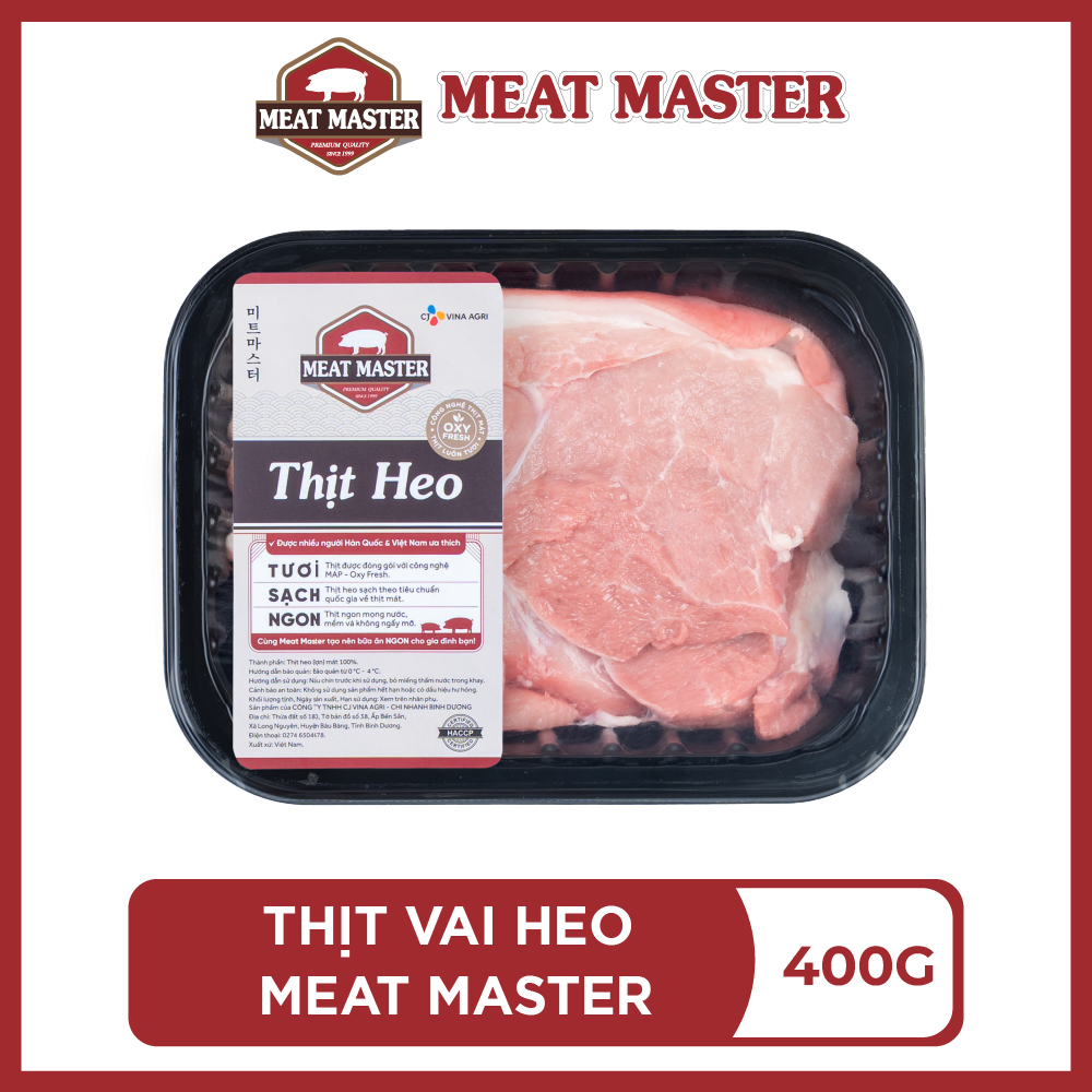 Thịt vai heo Meat Master - Giao nhanh
